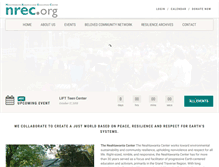 Tablet Screenshot of nrec.org