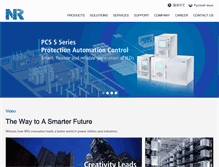 Tablet Screenshot of nrec.com